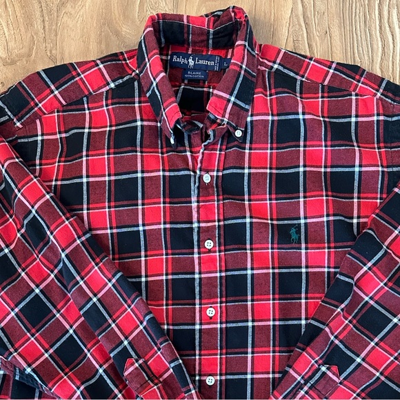 **POLO RALPH LAUREN** Blaire button down SIZE LARGE - Picture 4 of 5